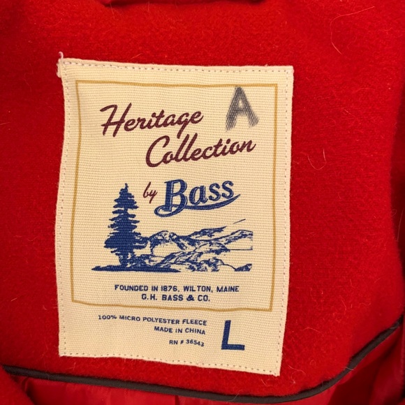 Bass Red Coat - Picture 3 of 6